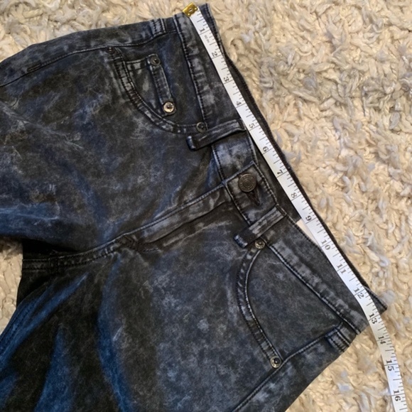 Rag & Bone black Legging Rosebowl Acid Wash Jeans - Picture 5 of 8